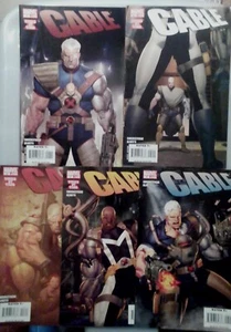 Cable #1-5 Marvel Comics 2008 Duane Swierczynski Ariel Olivetti - Picture 1 of 1