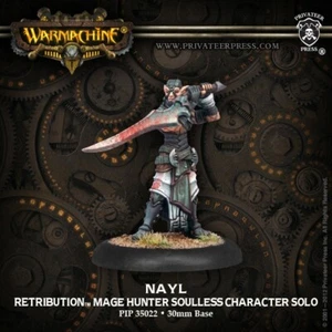 Nayl Retribution Mage Hunter Soulless - Warmachine - New - D&D Pathfind RPG - Picture 1 of 3