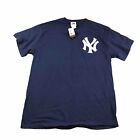New York Yankees Shirt Mens Large Blue #36 Beltran Short Sleeves MLB Tee NWT