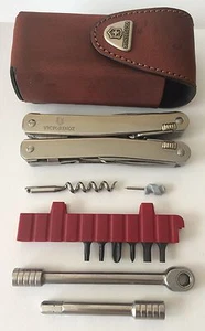 Victorinox Swiss Army Knife, SwissTool Spirit Plus Ratchet & Pouch 3.0236.L NIB - Picture 1 of 8