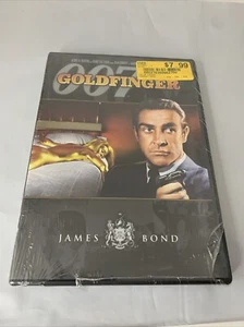 Goldfinger (DVD, 1964) New Sealed Sean Connery James Bond 007 Shirley Bassey - Imagen 1 de 4
