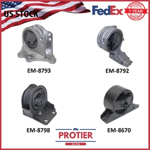 Motor & Trans Mount Set for 1996-1999 Mitsubishi Eclipse 2.0L Turbo/ 2.4L Manual - Picture 1 of 5