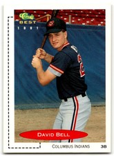 1991 Classic Best David Bell Columbus Indians #104