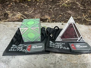 Disney Star Wars Galaxy's Edge Silver Sith and Jedi Holocron 2.0 SET New - Picture 1 of 4