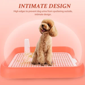 Dog Toilet Puppy Litter Box Indoor Small Potty Training for Dogs Mesh Tray - Picture 1 of 12