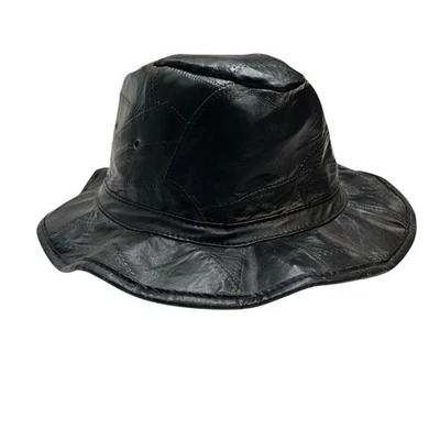 Sombrero Haband Para Hombres OS Cuero Genuino Retazos Aussie Vaquero Ranchero Foto 1 de 4