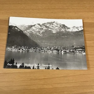 VINTAGE SCHWARZ-WEISSE AK SAMMLUNG GROSSER SEE VERBANIA INTRA PANORAMA - Bild 1 von 2
