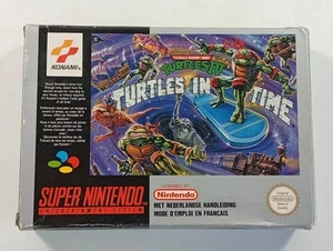 TEENAGE MUTANT HERO TURTLES IV: TURTLES IN TIME SUPER NINTENDO (SNES) PAL-FAH ( - Bild 1 von 11