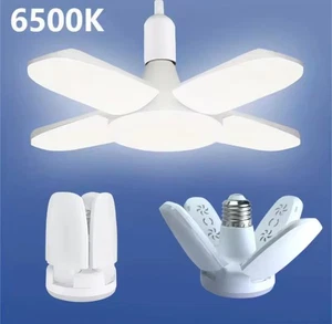 E27 Fan Shape Foldable 28W LED Bulb AC220V/110V Deformation for Home Ceiling Lig - Picture 1 of 7