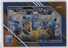 2023 Panini Donruss Elite Field Vision Orange /99 Justin Herbert #FV-3