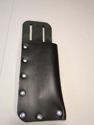 Klein Tools 5163 Black Leather 1 Pockets Nice  - Image 1 of 4
