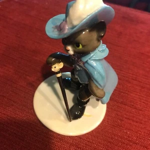 Figurina rara Hagen Renaker Specialty Puss N In Boots ottime condizioni vintage - Foto 1 di 4