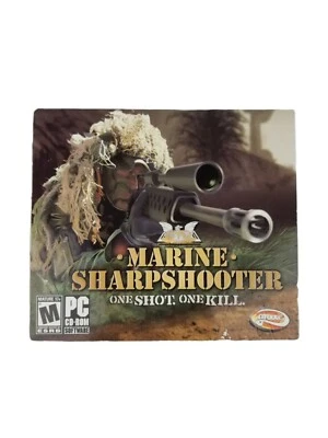 Marine Sharpshooter one Shot one Kill PC Game 2005 Windows 95 98 XP - Image 1 of 4
