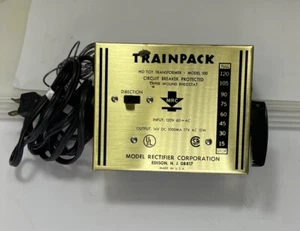 TRAINPACK Toy Train HO Hobby Transformer Model 100, Model Rectifier NOT TESTED. - Picture 1 of 7