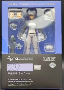 MAX FACTORY Figma Ghost In The Shell STAND ALONE COMPLEX Motoko Kusanagi SAC... - Picture 1 of 7