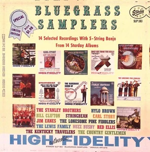 STARDAY RECORDS BLUEGRASS SAMPLERS STANLEY BROS COUNTRY GENTLEME VINYL LP 188-77 - Picture 1 of 4