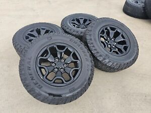 18" Dodge Ram 1500 TRX Black OEM 95121 wheels rims tires 2022 2023 2024