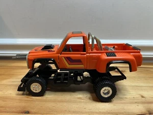 Vintage 1985 Kenner M.A.S.K. Firecracker Action Figure Orange Truck Collectible - Picture 1 of 15