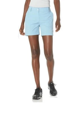 NEW Cutter & Buck 5" Response CB DryTec Shorts Women's 8 Light Blue - Image 1 of 4