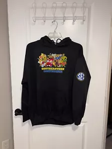 Vintage SEC Mascot Sweatshirt LG Southeastern Conference Sweatshirt Championship - Picture 1 of 1
