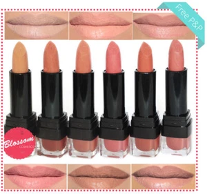 W7 NUDE KISS Lipstick Nude Lipsticks ALL SHADES NEW Free Postage - Picture 1 of 7