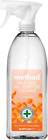 Method Antibacterial Spray, All Purpose Cleaner, Orange Yuzu, 828 ml Pack of 1