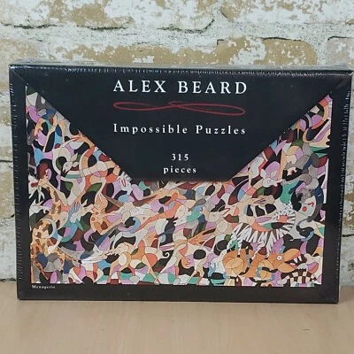 Alex Beard Impossible Puzzles Abstract Menagerie 315 Pieces Jigsaw Puzzle - Image 1 of 4