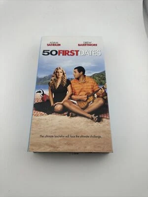 50 First Dates (VHS, 2004) - Adam Sandler - Drew Barrymore - Image 1 of 3