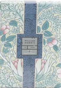 NUOVO set piumone William Morris at Home rosa polveroso in raso di cotone carciofo regina - Foto 1 di 6