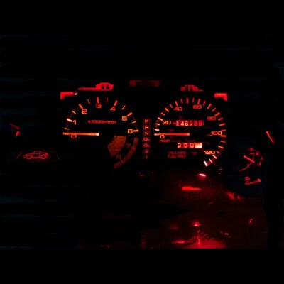 Kit LED ROJO para Honda Civic del sol LED Gauge Cluster 93 94 95 96 97 1993-1997 Foto 1 de 4
