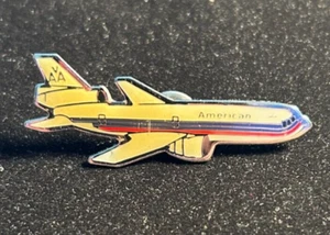 NEW American Airlines Jet Plane Collectors Lapel Pin - NOS New Old Stock - Picture 1 of 3