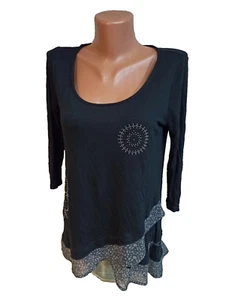 Camicia donna Desigual taglia S colore nero - Foto 1 di 12