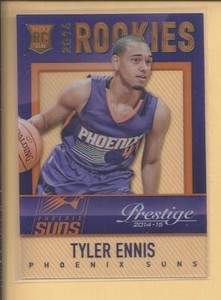 2014-15 prestige Panini Rookies TYLER ENNIS  no.32 suns