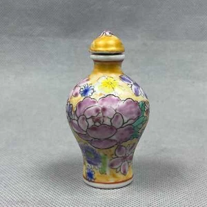 Collection Chinese Porcelain Cloisonne Handmade Exquisite Snuff Bottle 93247 - Picture 1 of 7