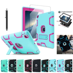 For iPad 4th/3rd/2nd Generation 9.7 inch Case Heavy Duty Shockproof Stand Cover - Picture 1 of 42