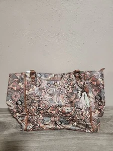 Sakroots Boho Artist Print Coated Canvas Top Zip Shoulder Bag P11 - Bild 1 von 11