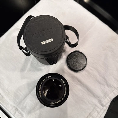 (Completamente reconstruido y en excelente estado) - Konica Hexanon AR 135mm F3.5 Foto 1 de 4