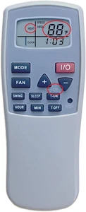 Mando a distancia de reemplazo para aire acondicionado Soleus HCB-P13HP-D HCB-R135-A - Imagen 1 de 12