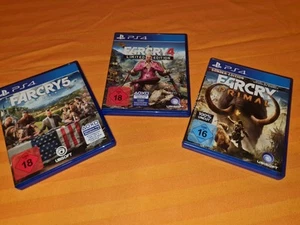 3x Playstation 4 PS4 Sammlung Far Cry 4 & 5 Pimal Limited Edition Sehr Gut - Picture 1 of 5