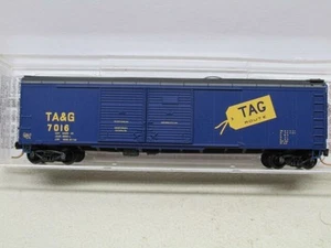 Micro-Trains 07900060 N TA&G 50' Double Door Wagon Top Boxcar #7016 - Picture 1 of 1