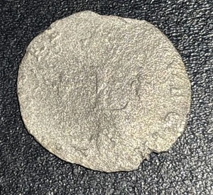 1700s France Colonial Billon 24 Deniers Sou Marque King Louis XIV 1.18g Coin - Picture 1 of 4