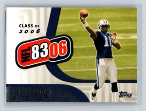 2006 Topps NFL 8306 #NFL7 Vince Young Tennessee Titans - Foto 1 di 2