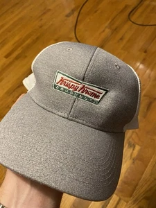 Krispy Kreme Donuts Snapback Trucker Hat Gris - Imagen 1 de 4