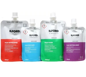 Ilford Simplicity Starter Pack - Black & White Developing Kit - Picture 1 of 2