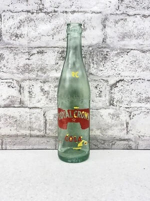 Garrafa de cola vintage ACL 1955 RC com gráficos - Imagem 1 de 3