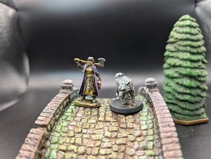 Miniature fantaisie femme mercenaire/ranger dnd bien peinte Moissonneuse Dreadmere - Photo 1/4