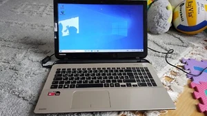 Notebook Laptop TOSHIBA SATELLITE L50D-B, AMD QUAD CORE A6-6310 CPU, 8GB RAM - Bild 1 von 10