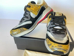 Nueva Auténtica Zapatilla Gucci Ultrapace Parte Superior Baja Multicolor Para Hombre G 6 / EE. UU. 7 - Imagen 1 de 11