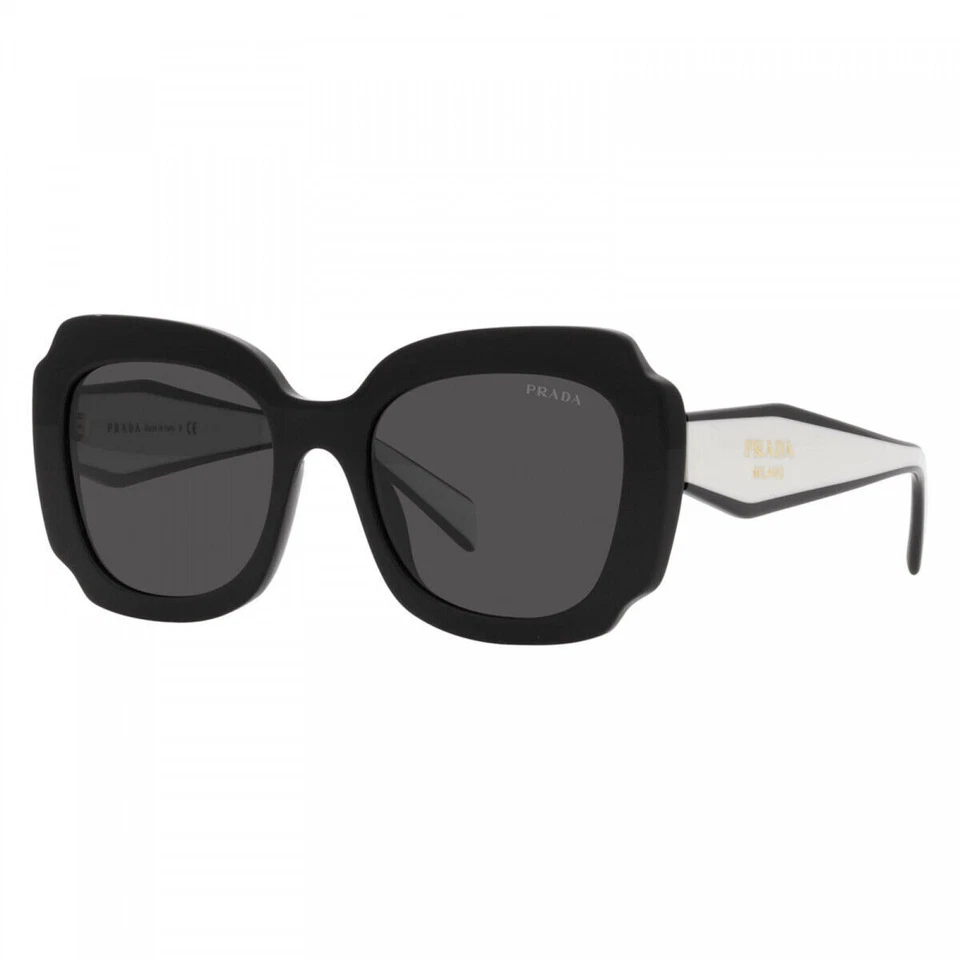 PRADA PR 16YS Women's Butterfly Sunglasses - Black