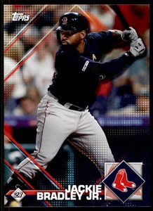 2020 Topps MLB Stickers and Card Backs Jackie Bradley Jr. Boston Red Sox #27